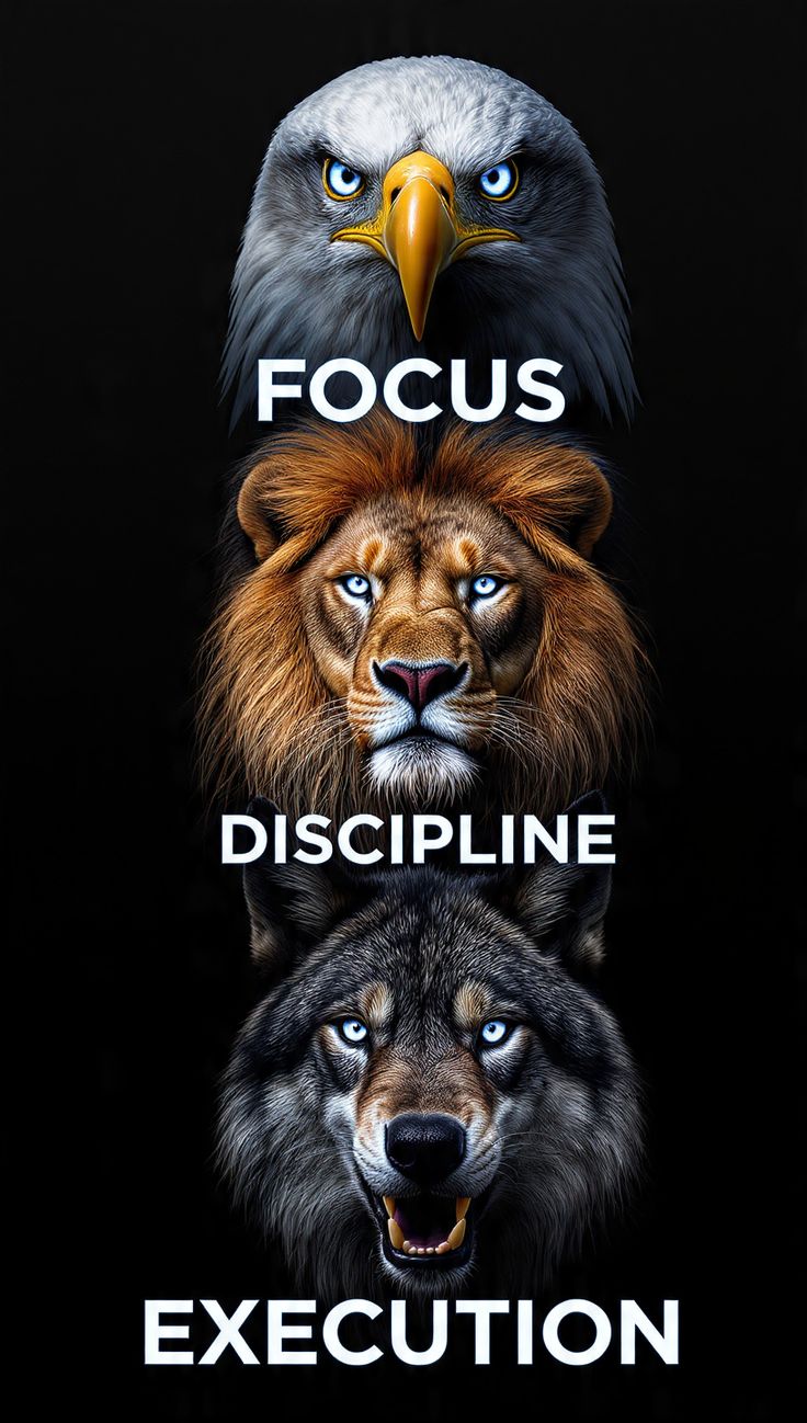 Focus Discipline Execution Success Mindset